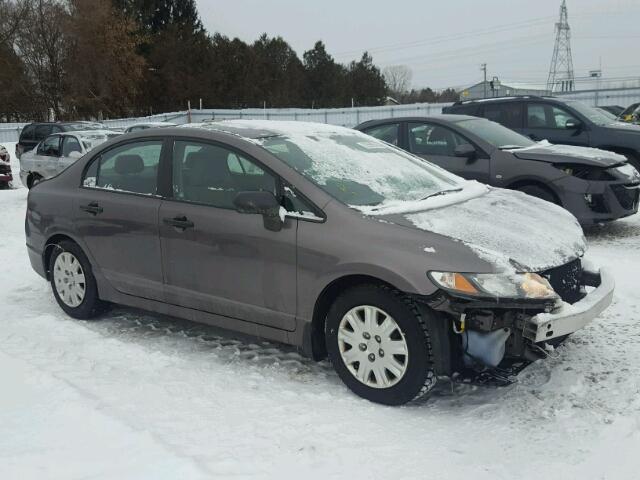 2HGFA16229H008715 - 2009 HONDA CIVIC DX GRAY photo 1