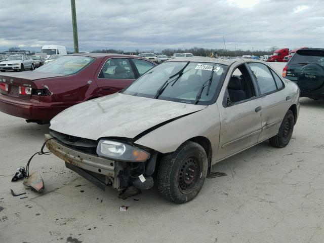 1G1JC52FX57209103 - 2005 CHEVROLET CAVALIER GOLD photo 2