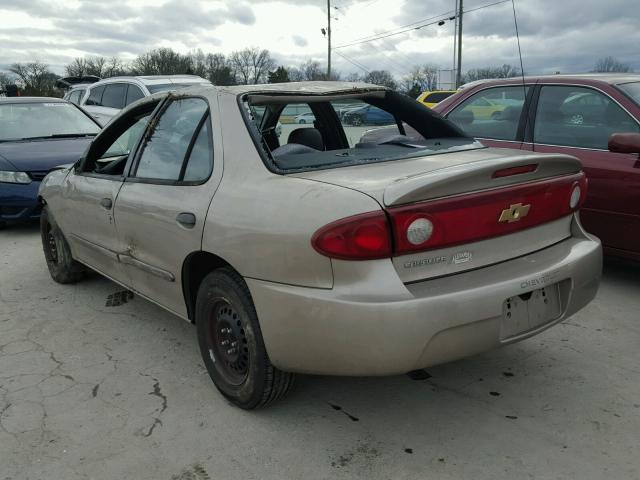 1G1JC52FX57209103 - 2005 CHEVROLET CAVALIER GOLD photo 3