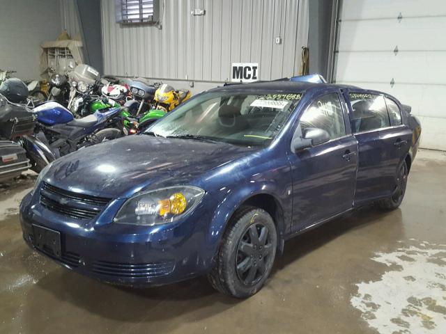 1G1AB5F52A7106188 - 2010 CHEVROLET COBALT LS BLUE photo 2