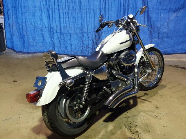 1HD1CGP384K441209 - 2004 HARLEY-DAVIDSON XL1200 C WHITE photo 4