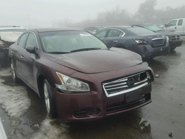 1N4AA5AP8EC482089 - 2014 NISSAN MAXIMA S PURPLE photo 1