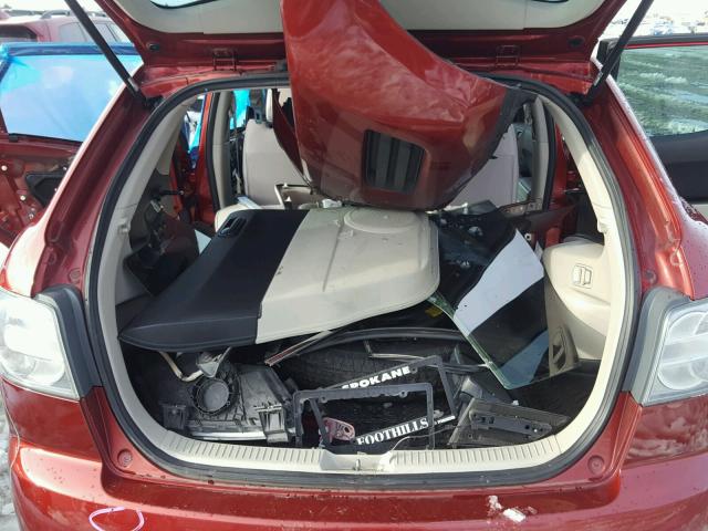 JM3ER293X70155239 - 2007 MAZDA CX-7 RED photo 9