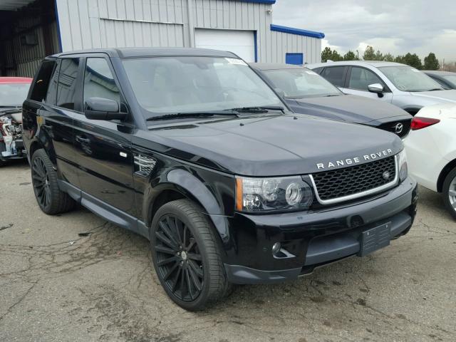 SALSK2D46CA758458 - 2012 LAND ROVER RANGE ROVE BLACK photo 1