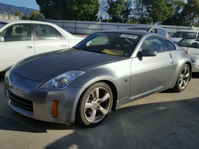 JN1AZ34D36M303660 - 2006 NISSAN 350Z COUPE GRAY photo 2