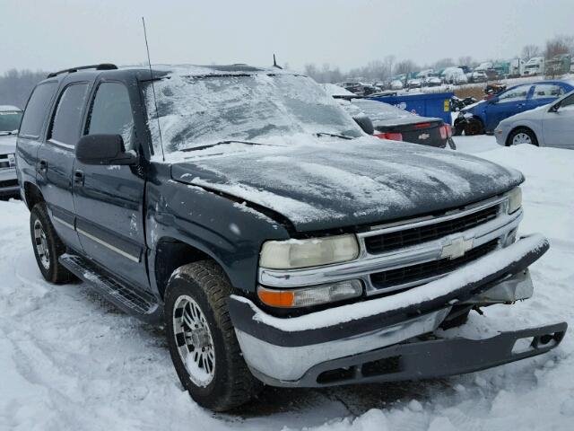 1GNEC13T44R296383 - 2004 CHEVROLET TAHOE C150 GREEN photo 1