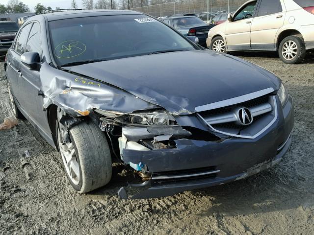 19UUA66217A044475 - 2007 ACURA TL GRAY photo 1