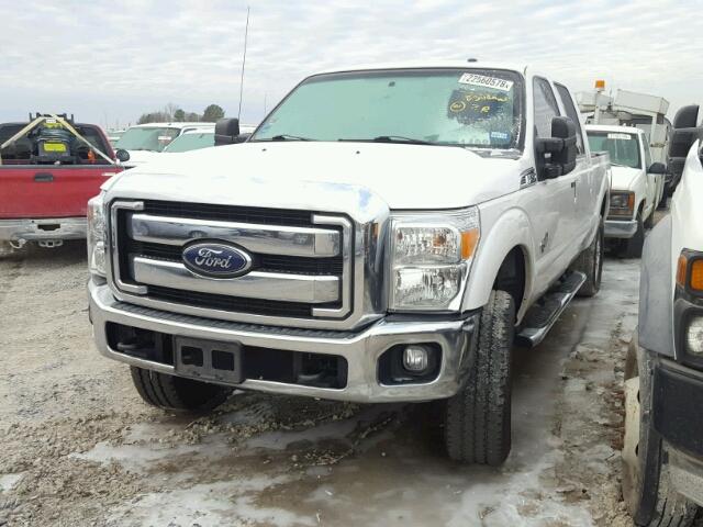 1FT7W2BT6FEC41542 - 2015 FORD F250 SUPER WHITE photo 2