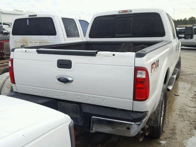 1FT7W2BT6FEC41542 - 2015 FORD F250 SUPER WHITE photo 4