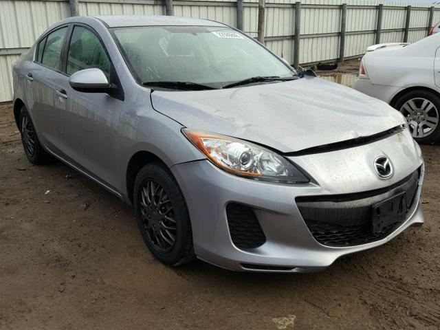 JM1BL1UG9C1503098 - 2012 MAZDA 3 I SILVER photo 1