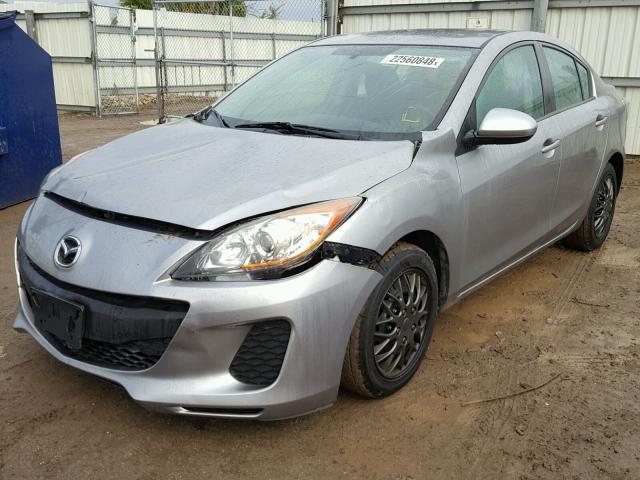 JM1BL1UG9C1503098 - 2012 MAZDA 3 I SILVER photo 2