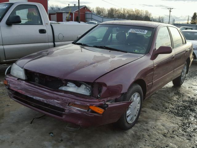 4T1BF12B2VU178497 - 1997 TOYOTA AVALON XL MAROON photo 2