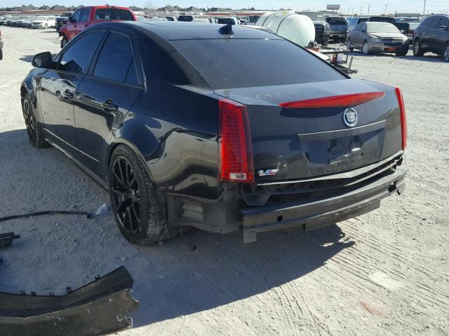 1G6DN57P790165417 - 2009 CADILLAC CTS-V BLACK photo 3