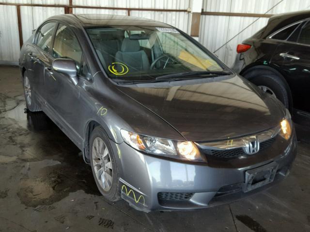 2HGFA16819H532832 - 2009 HONDA CIVIC EX 灰色 照片 1