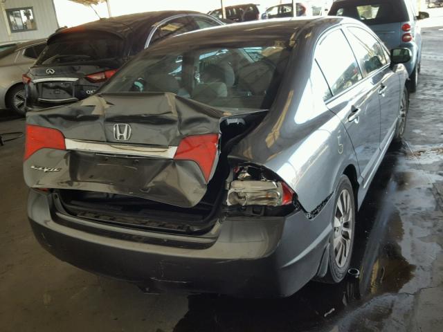 2HGFA16819H532832 - 2009 HONDA CIVIC EX 灰色 照片 4