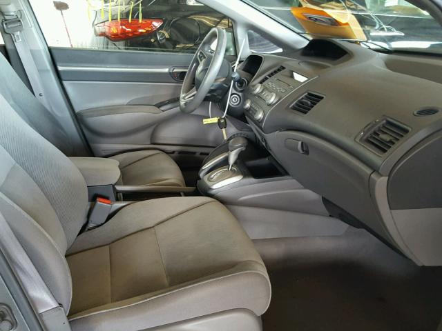 2HGFA16819H532832 - 2009 HONDA CIVIC EX 灰色 照片 5