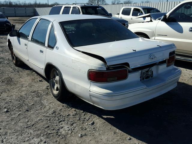 1G1BL52W2TR158024 - 1996 CHEVROLET CAPRICE CL WHITE photo 3