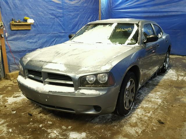 2B3KA43GX7H650886 - 2007 DODGE CHARGER SE BLUE photo 2