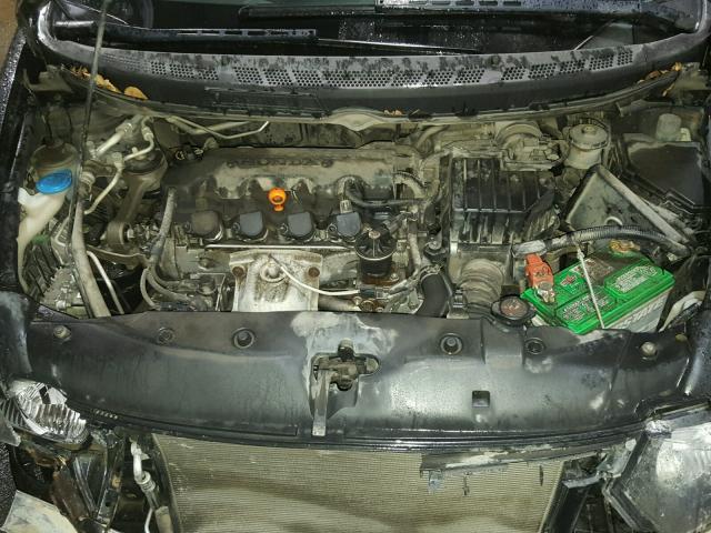 2HGFG118X7H552659 - 2007 HONDA CIVIC EX შავი ფოტო 7
