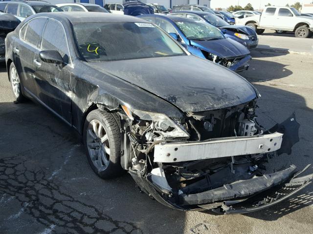 JTHBL46F275049442 - 2007 LEXUS LS 460 BLACK photo 1