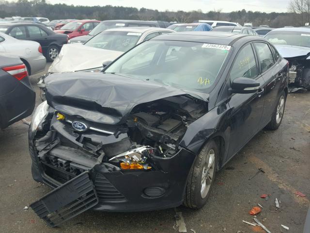 1FADP3F23EL435579 - 2014 FORD FOCUS SE BLACK photo 2