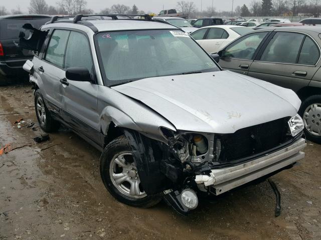 JF1SG63685H708745 - 2005 SUBARU FORESTER 2 SILVER photo 1