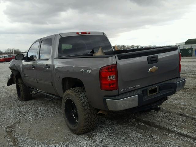 3GCEK23C09G223326 - 2009 CHEVROLET SILVERADO GRAY photo 3