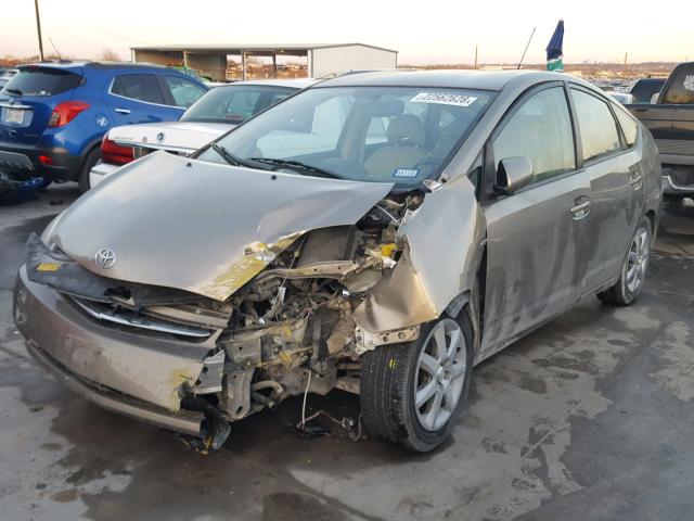 JTDKB20U277688926 - 2007 TOYOTA PRIUS TAN photo 2