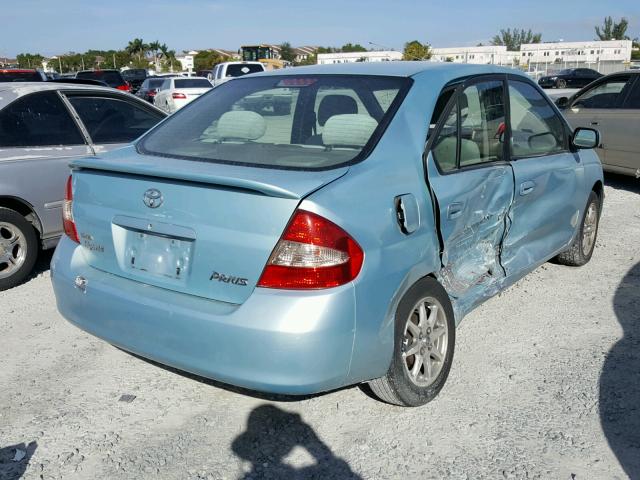 JT2BK18U230071911 - 2003 TOYOTA PRIUS BLUE photo 4