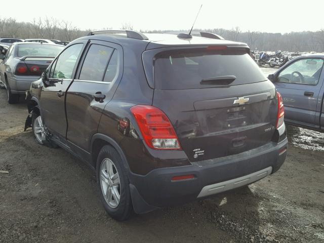 KL7CJLSB5FB258194 - 2015 CHEVROLET TRAX 1LT BLACK photo 3