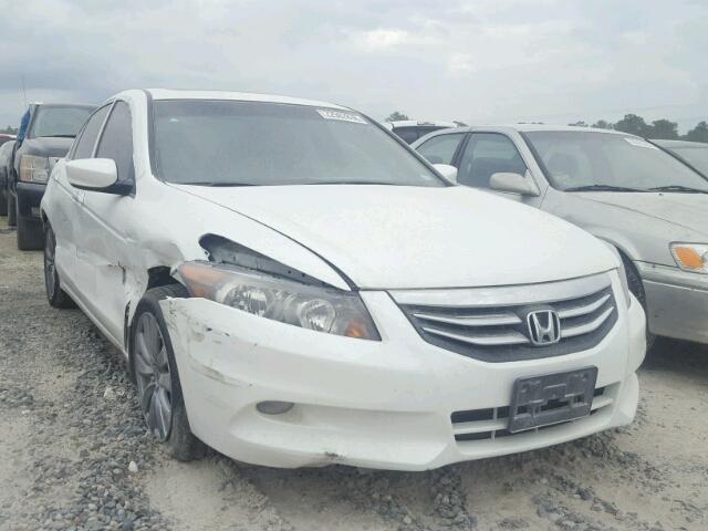 1HGCP3F88BA026982 - 2011 HONDA ACCORD EXL WHITE photo 1