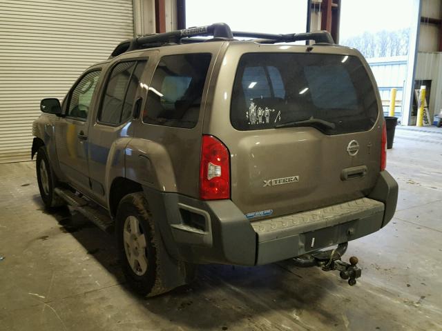 5N1AN08W76C534405 - 2006 NISSAN XTERRA OFF GREEN photo 3