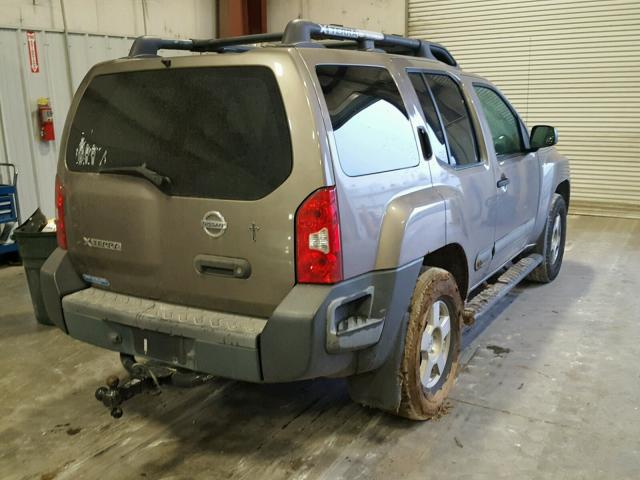 5N1AN08W76C534405 - 2006 NISSAN XTERRA OFF GREEN photo 4