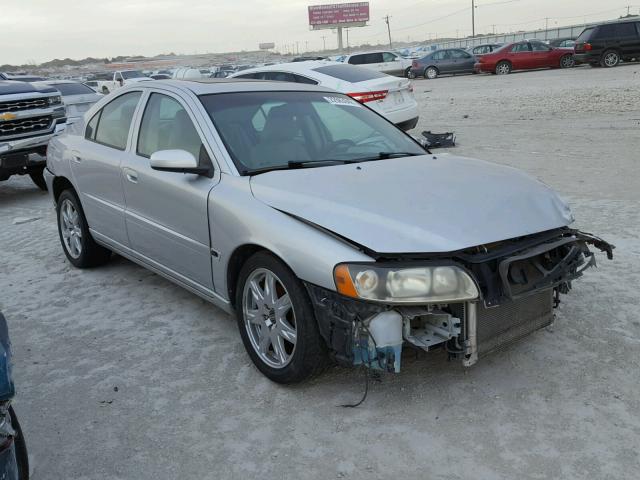 YV1RS592562524965 - 2006 VOLVO S60 2.5T SILVER photo 1