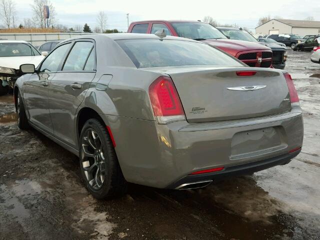 2C3CCABG0HH647112 - 2017 CHRYSLER 300 S GRAY photo 3