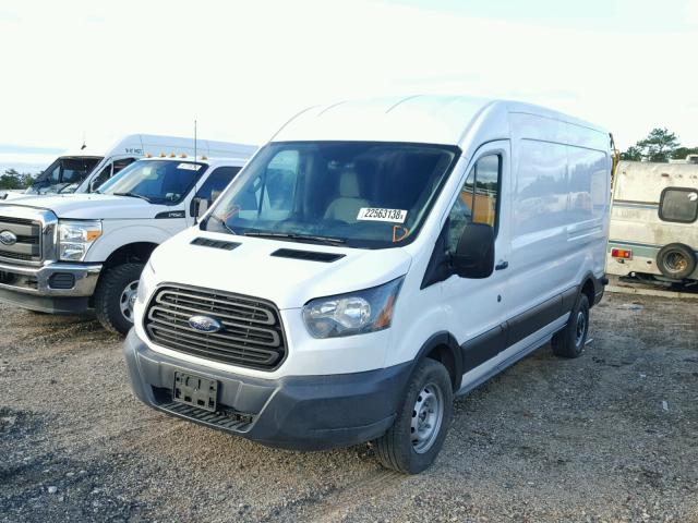 1FTYR2CMXGKB25234 - 2016 FORD TRANSIT T- WHITE photo 2