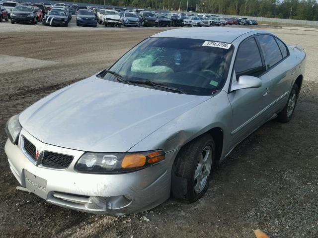 1G2HX54K724210912 - 2002 PONTIAC BONNEVILLE SILVER photo 2