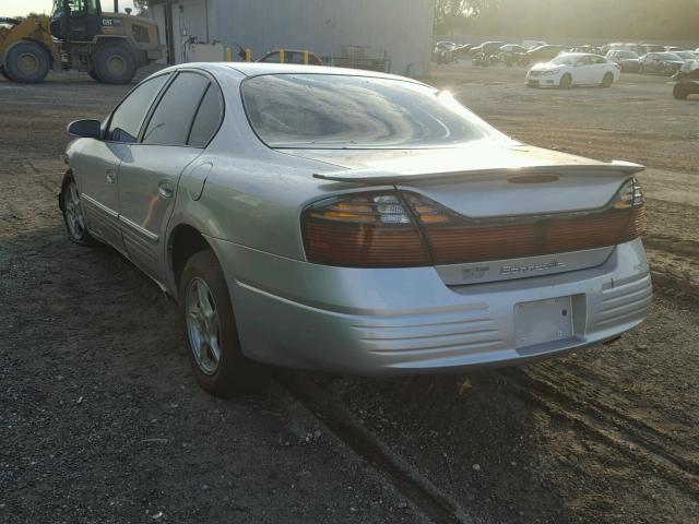 1G2HX54K724210912 - 2002 PONTIAC BONNEVILLE SILVER photo 3