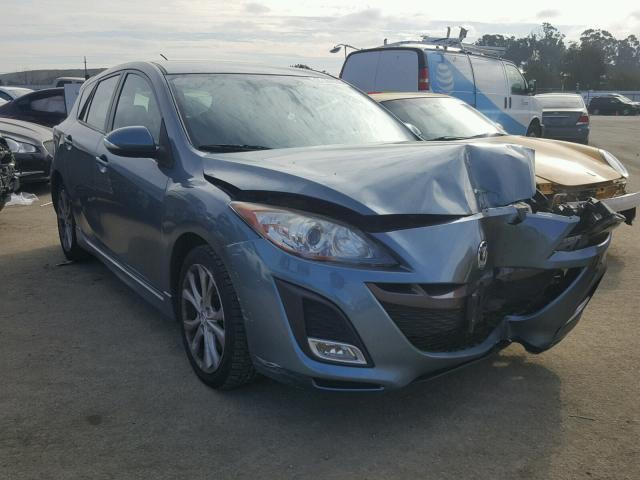 JM1BL1H68A1114080 - 2010 MAZDA 3 S BLUE photo 1