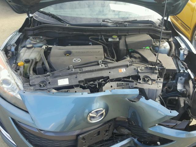 JM1BL1H68A1114080 - 2010 MAZDA 3 S BLUE photo 7