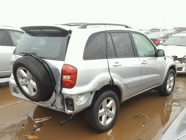 JTEHD20V456034974 - 2005 TOYOTA RAV4 SILVER photo 4