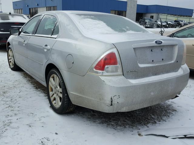 3FAFP06Z36R144412 - 2006 FORD FUSION S SILVER photo 3