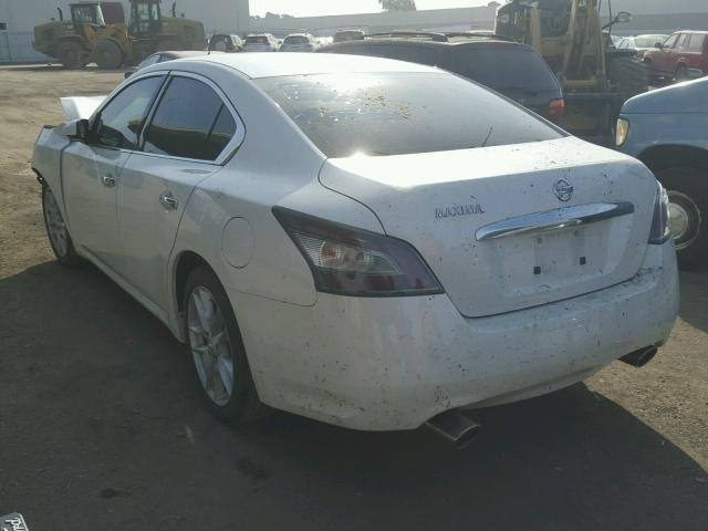 1N4AA5AP5EC461894 - 2014 NISSAN MAXIMA S WHITE photo 3