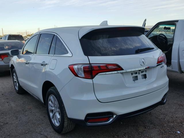 5J8TB3H36JL006782 - 2018 ACURA RDX BASE WHITE photo 3