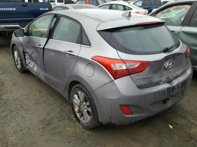 KMHD35LE8DU024988 - 2013 HYUNDAI ELANTRA GT GRAY photo 3