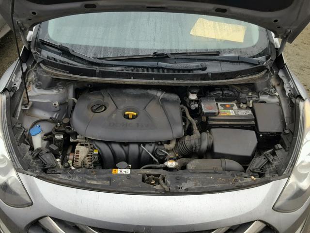 KMHD35LE8DU024988 - 2013 HYUNDAI ELANTRA GT GRAY photo 7