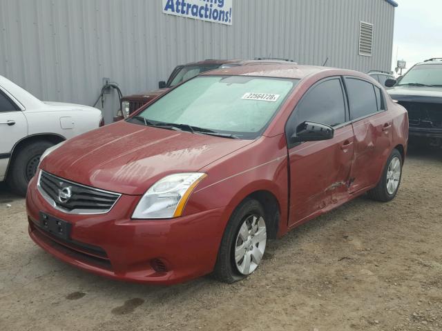 3N1AB6AP9BL696959 - 2011 NISSAN SENTRA 2.0 RED photo 2