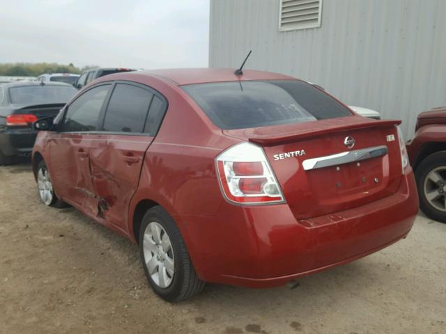 3N1AB6AP9BL696959 - 2011 NISSAN SENTRA 2.0 RED photo 3