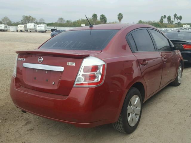 3N1AB6AP9BL696959 - 2011 NISSAN SENTRA 2.0 RED photo 4