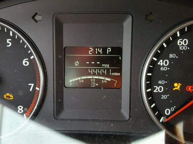 3VWDP7AJ3DM278551 - 2013 VOLKSWAGEN JETTA SE BLUE photo 8